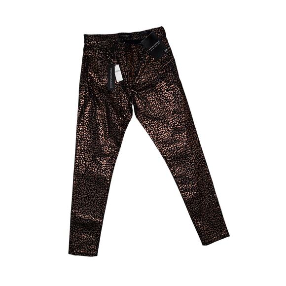 BANANA REPUBLIC
MID-RISE SKINNY METALLIC LEOPARD JEAN NWT SIZE 26 - Picture 3 of 6